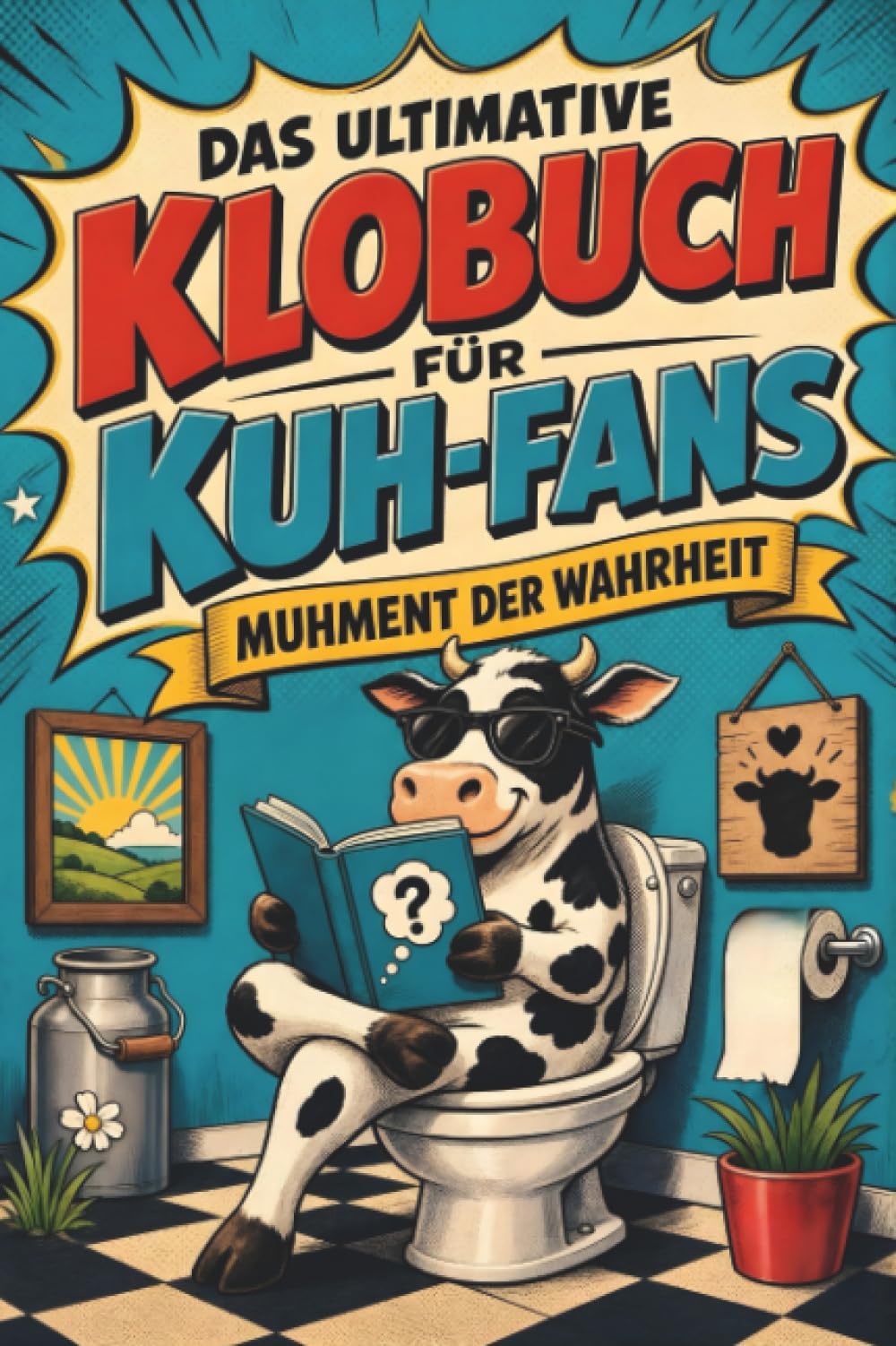 Das ultimative Klobuch für Kuh-Fans: Muhment der Wahrheit. Lustiges Geschenk für Fans von Kühen, Bauernhof und Milch
