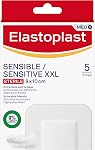 Bandages Élastoplast Sensibles pour Enfants pour Soins des Plaies et Trousse de Premiers Secours, Bandages Hypoallergéniques Extra Doux, Protection Contre les Bactéries, Retrait Indolore, Sans Latex, Fournitures de Premiers Secours, 2 Tailles, 20 Bandes