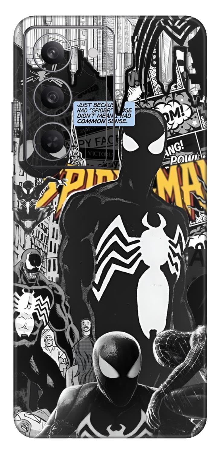 SKIN FACTORY Mobile Skin Sticker Compatible with REALME 14X 5G Skin Not Back Cover, Camera & Back Protector Mobile Skin Wrap; REALME 14X 5G-NE-033-image-39