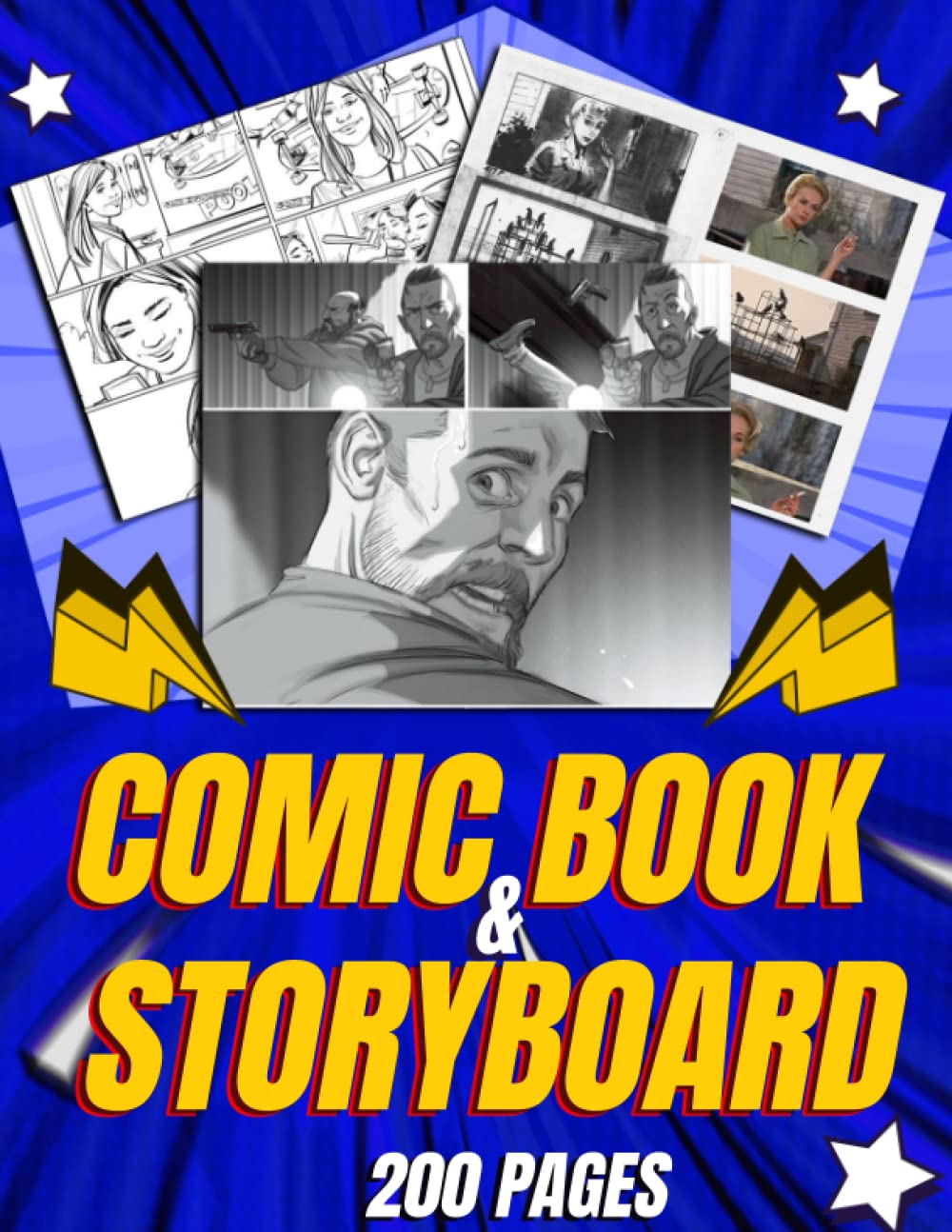 Carnet de croquis pour clip vidéo avec 200 pages de storyboard pour animateurs