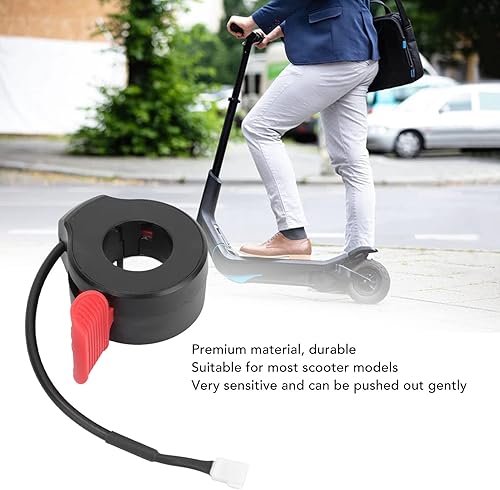 Miniatura 2 de SUNGOOYUE Acelerador de freno eléctrico para scooter, scooter eléctrico, control de velocidad, freno de dedo, pieza de bricolaje para accesorio de