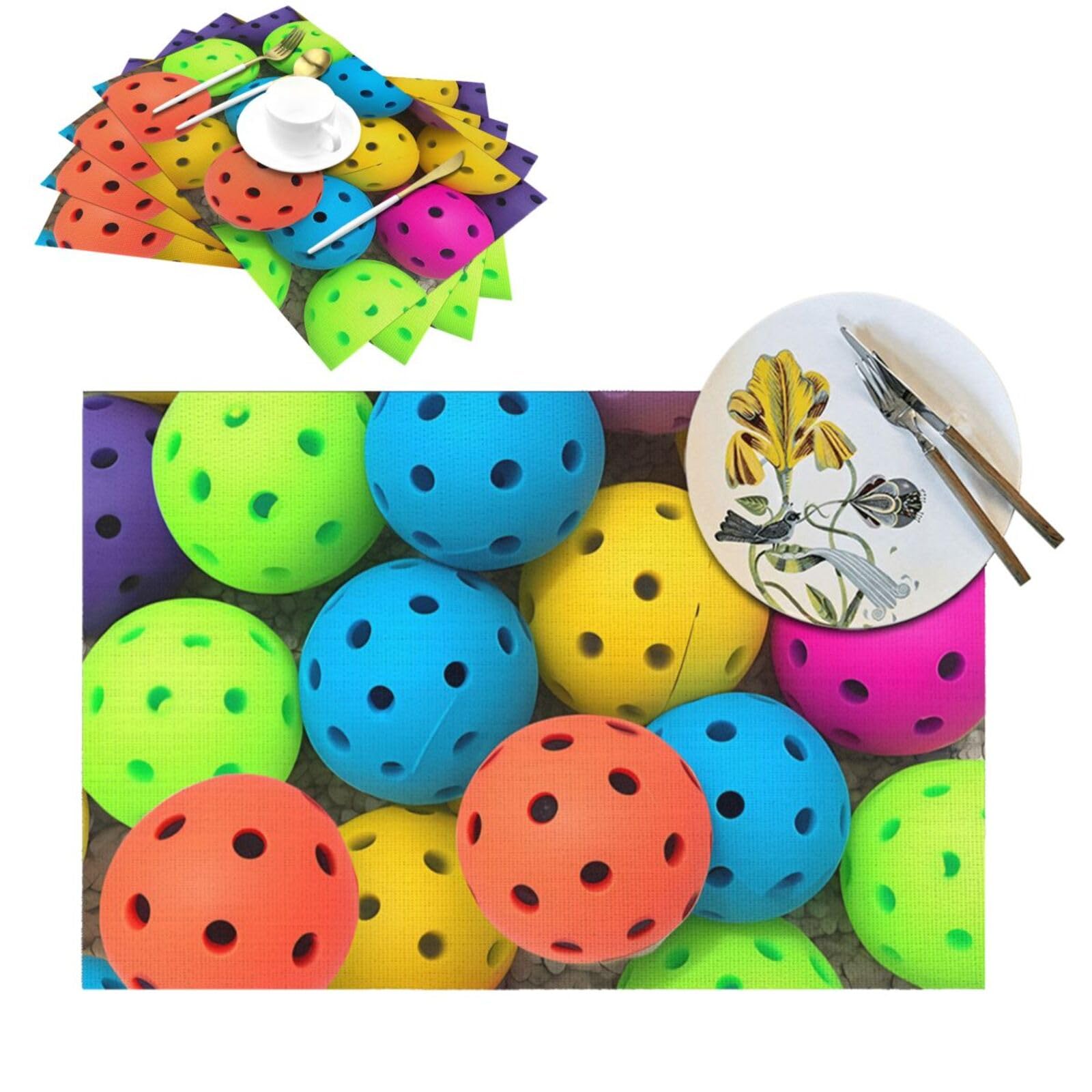 Set de table anti-chaleur pour protéger la table des taches de repas