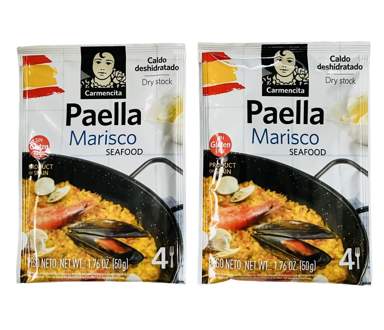 Amazon.co.jp: パエリアの素 （4人前） カルメンシッタ PAELLA BLACK