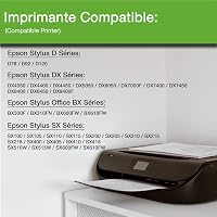 Kompatibilná atramentová kazeta icartouche pre Epson T0715 Stylus D120 DX4050 DX5050 DX7400 BX300F BX600FW SX100 SX200 SX400 SX510W SX610FW – 6 čiernych, 3 azúrové, 3 purpurové, 3 žlté 2