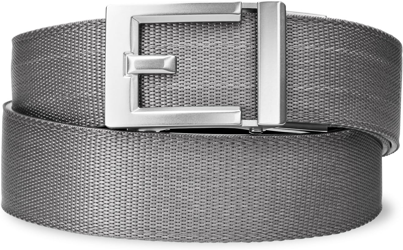 KORE Men’s Nylon Web Track Belts | “Express” Nickel Buckle