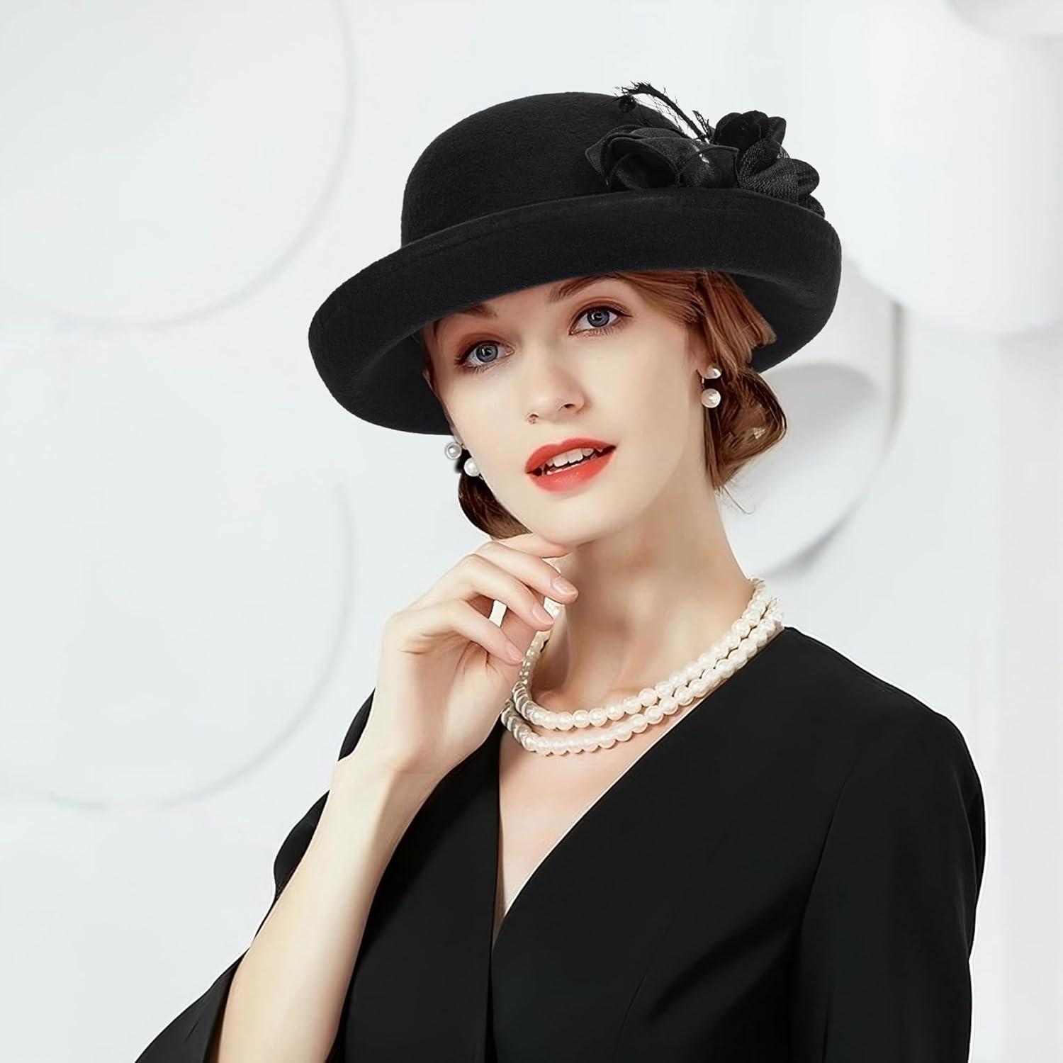 Women's Cloche-Bucket-Hats Vintage Church-Derby Liberia Ubuy