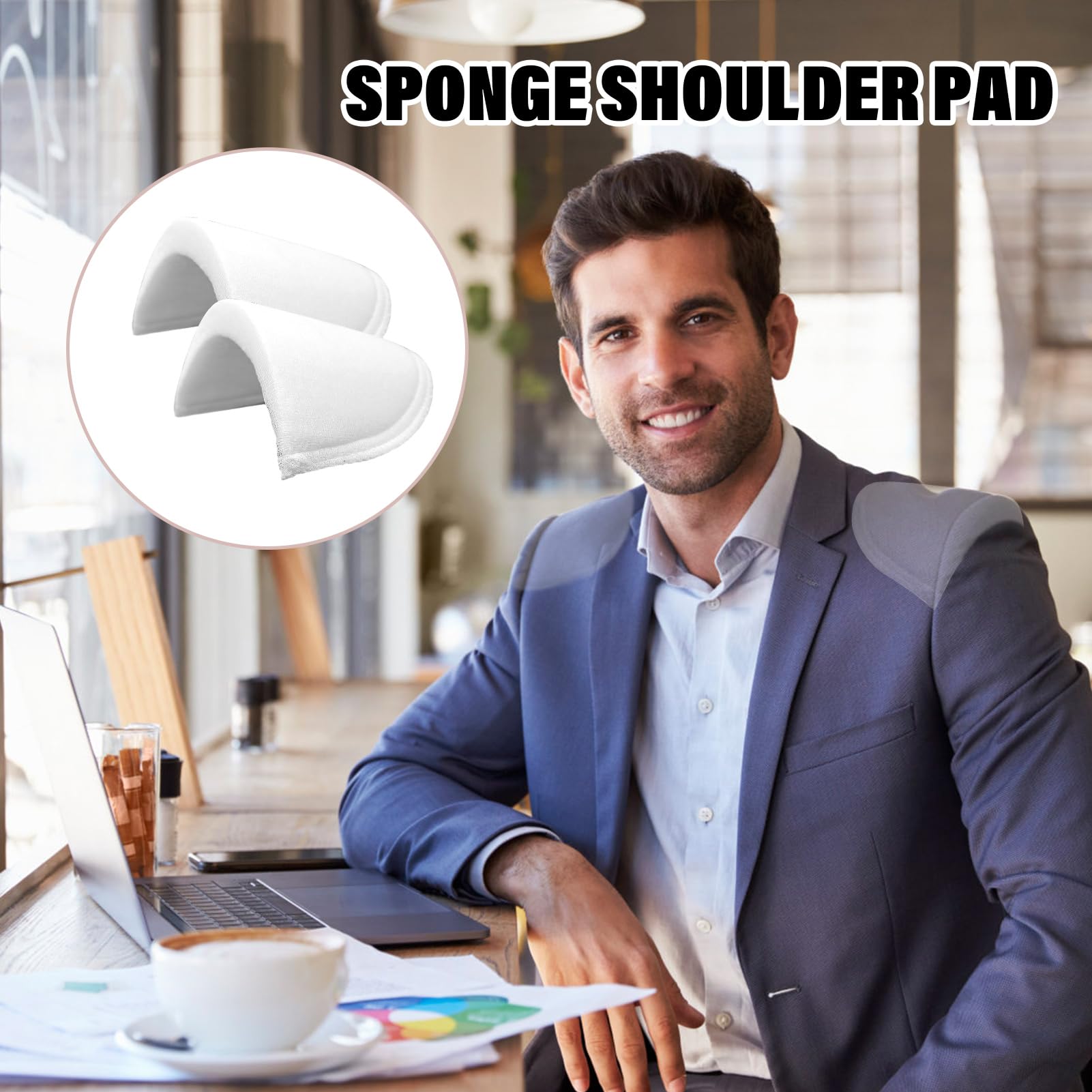 Mousse épaulettes Pour Blazer Manteau Accessoires Haiti