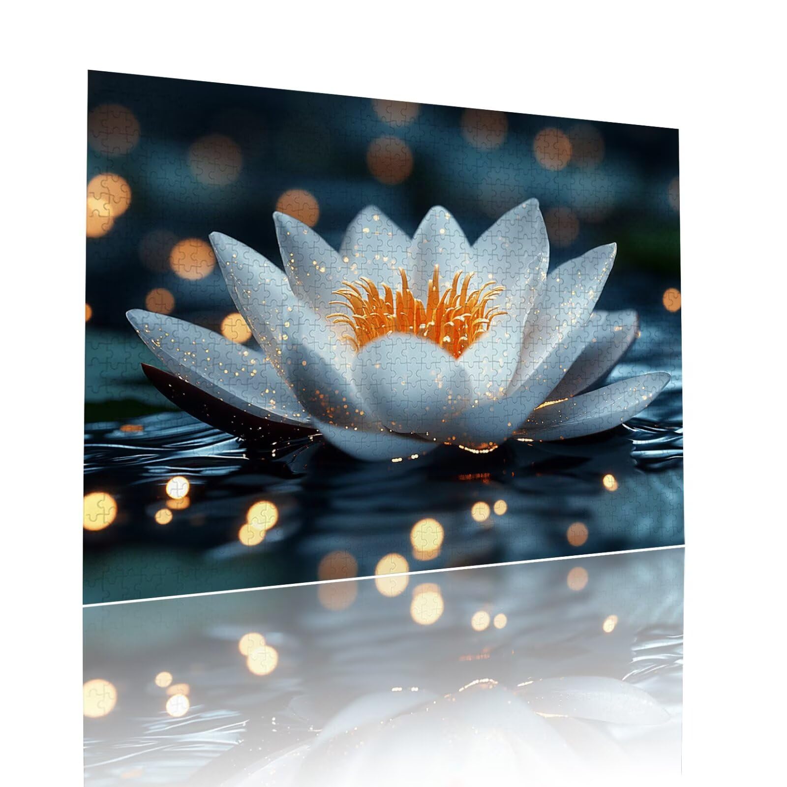 Puzzle Lotus dla dorosłych i dzieci, 2000 elementów, imponujące, klasyczne puzzle, ciężki zestaw od 8, 9, 10 lat, dla dziewcząt i chłopców, sztuka Educa, do dekoracji i prezentów, 70 x 99 cm, t-463