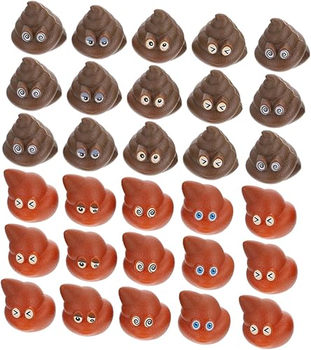 Totority 240 piezas de juguetes novedosos para caca para niños, juguetes de fiesta para niños, juguetes falsos de broma de perro, juguete realista,