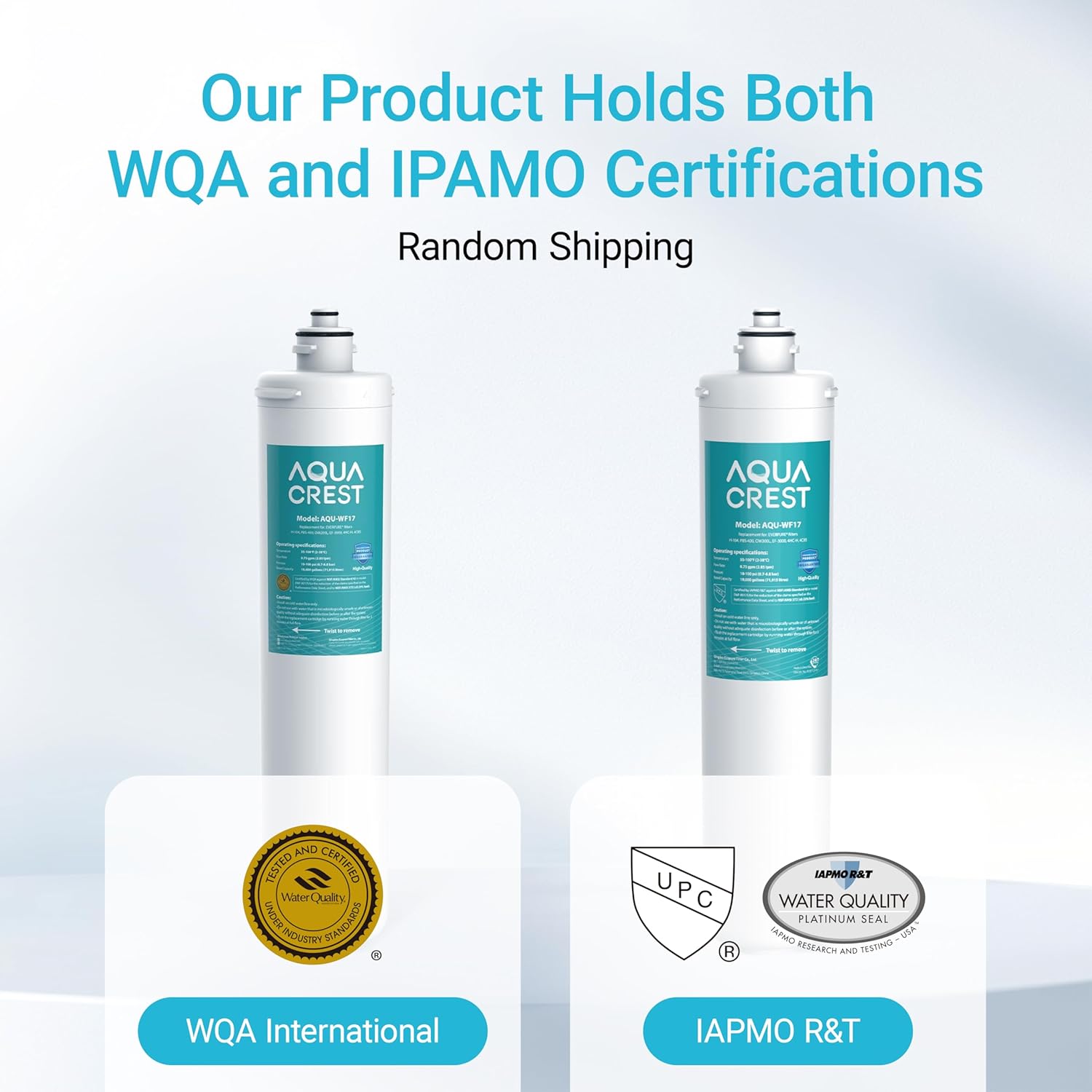 AQUA CREST H-104 Replacement Cartridge for Everpure H-104, EV961211, EF-3000, PBS-400, OW200L, 6TO-BW, MR-100, MR-225, EV9262-71, EF9857-00, 0.5 Micron, 19000 Gallons - Image 4