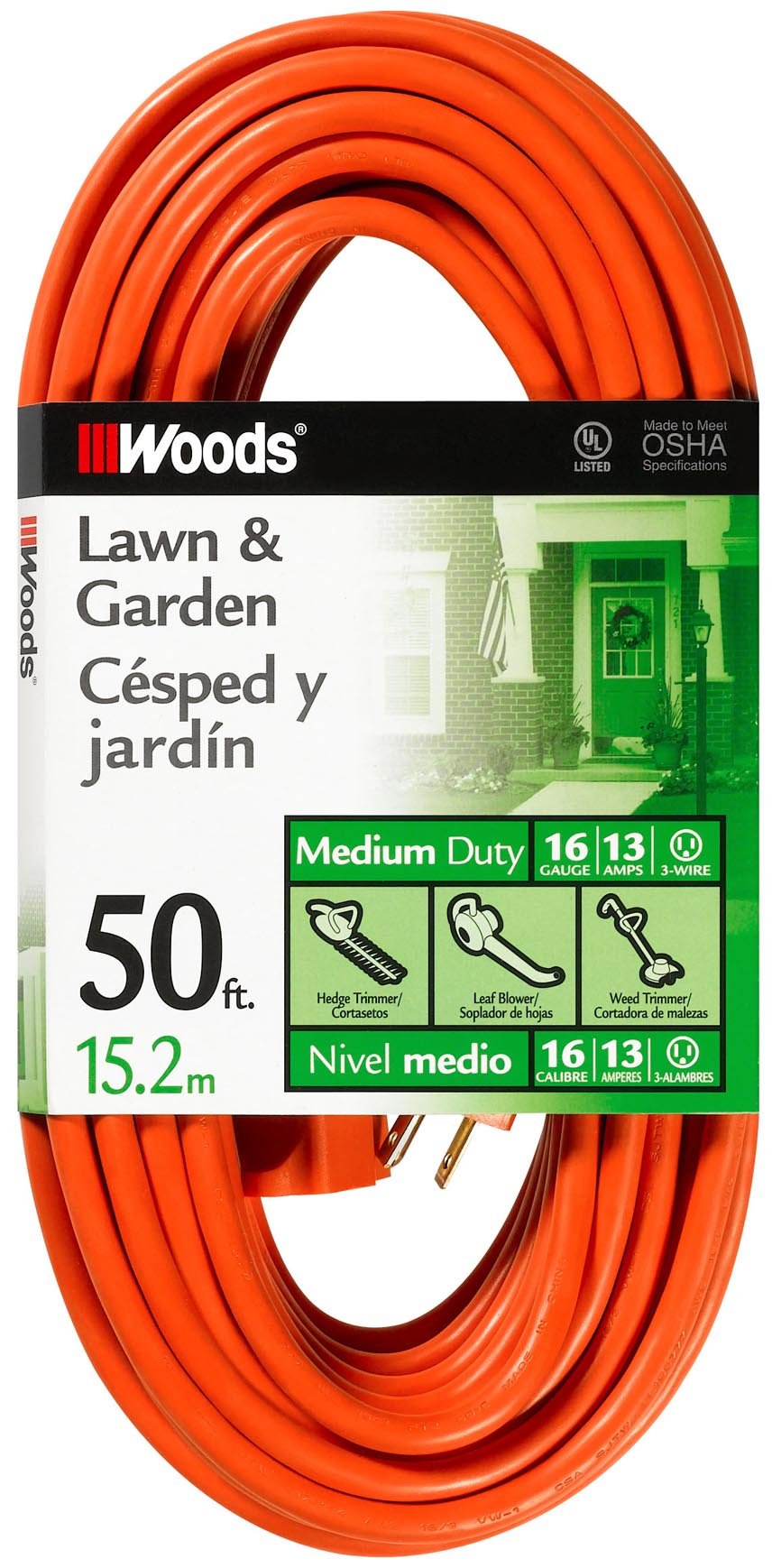 Southwire Extension Cord - Standard SJTW Design for Outdoor Use