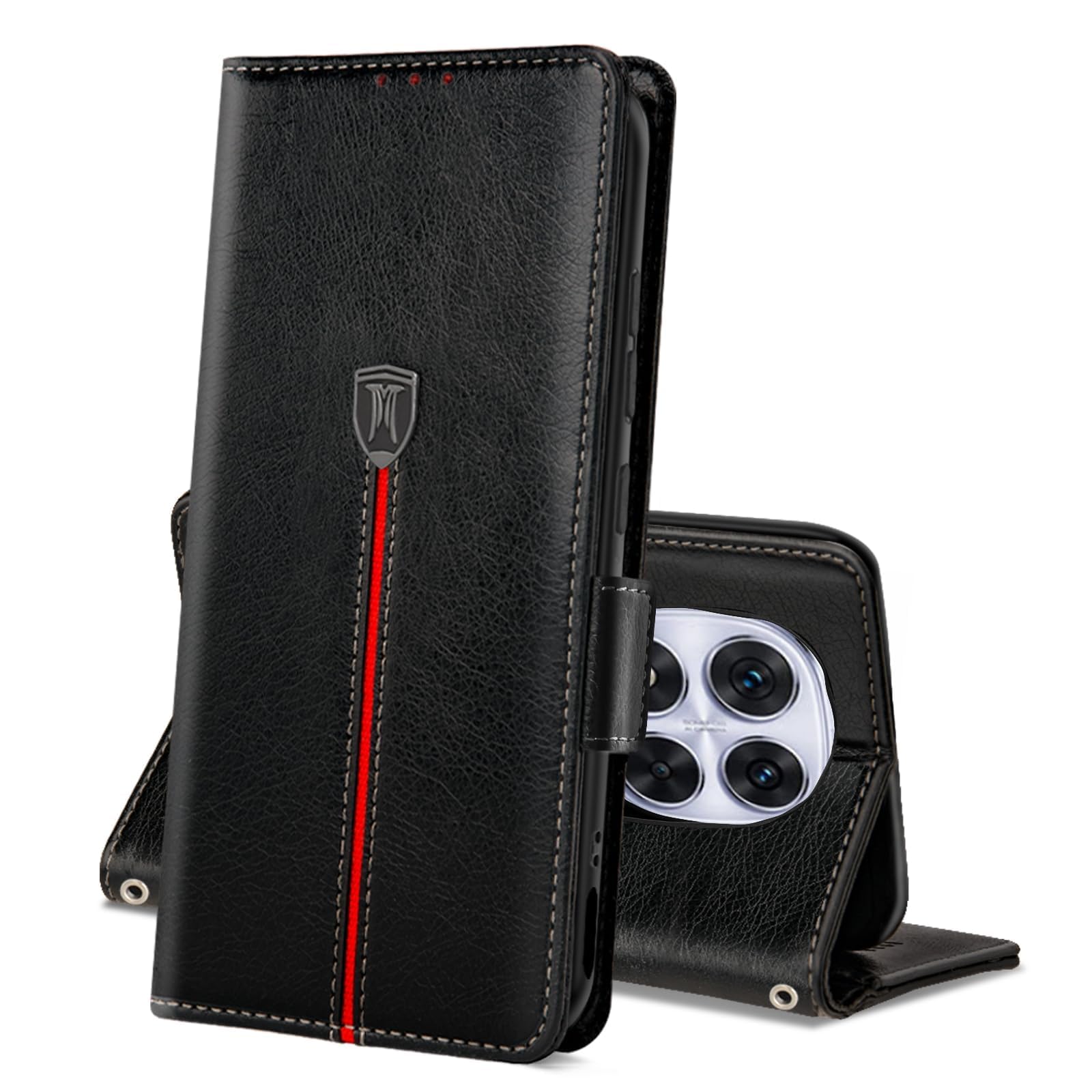 For Xiaomi Redmi Note 13 Pro 5G Case, Flip Zipper Premium Leather Book Shockproof Wallet Phone For Xiaomi Redmi Note 13 Pro 5G Case, Flip Zipper Premium Leather Book Shockproof Wallet Phone