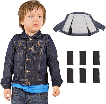Weighted Vest/Jacket for Kids - Childrens Denim Removable Compression Hoodie/Jacket Small