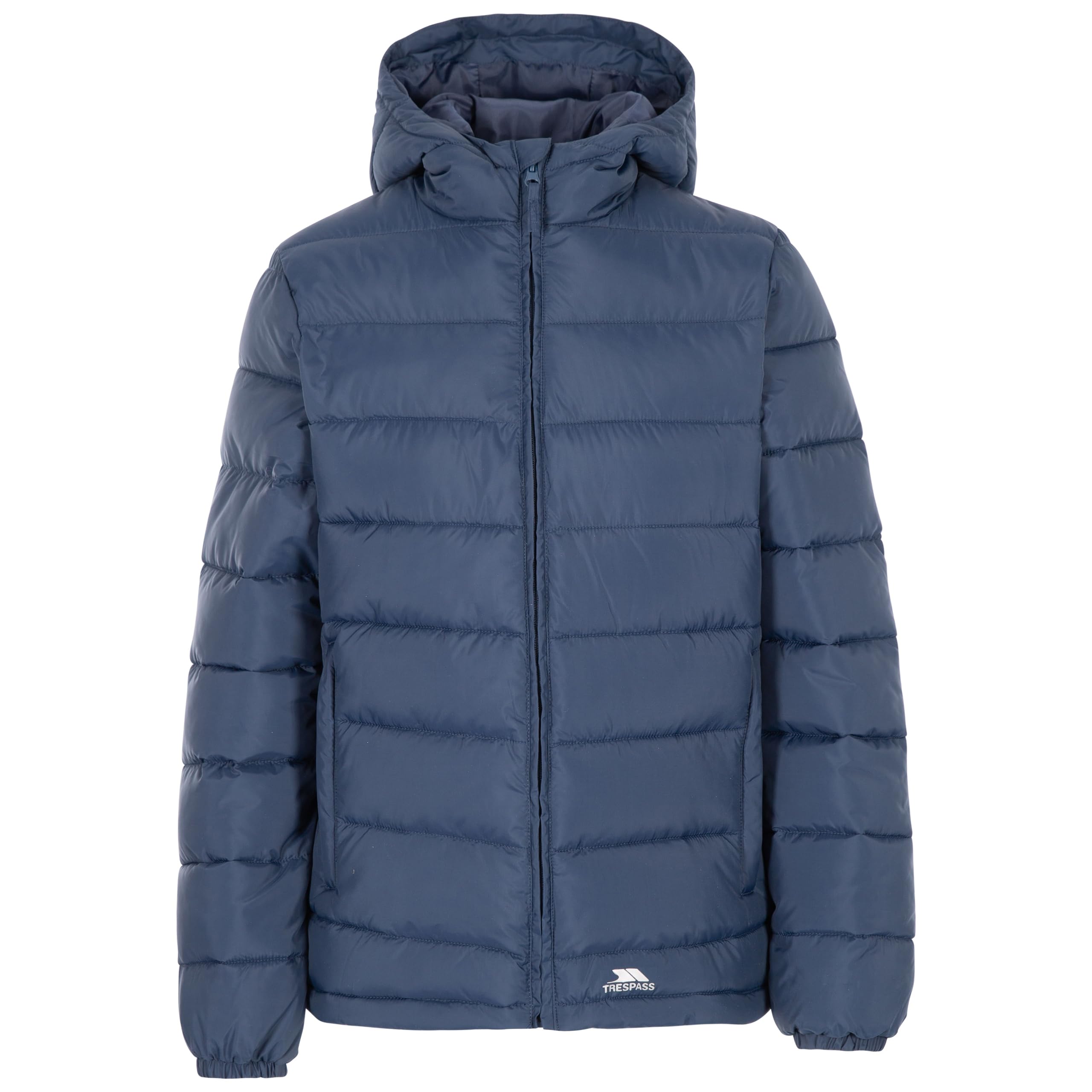 Trespass Women's Navy Padded Jacket Casual With 2 Zip Pockets Elegant
