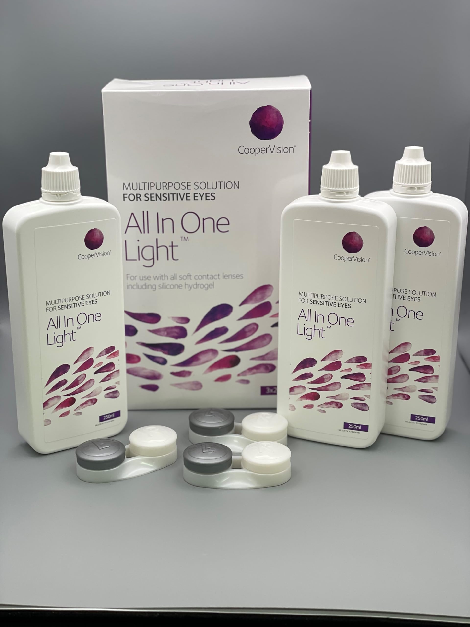 CooperVision All in One Light 3 Month Pack 3x250ml