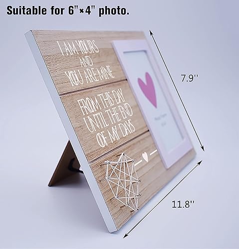 Miniatura 3 de Marco de fotos de juego de tronos inspirados, soy tuyo y eres mío, regalo para prometido, marco de parejas, marco de regalo para él o ella, regalo