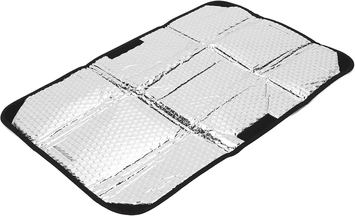 LiebeWH RV Door Window Shade, Reflective Blackout Cover for Sun Protection, Foldable RV Privacy Screen, 25.2x16.1in for Most