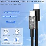 45W Chargeur Super Fast USB C,paquet de 3 USB C Bloc chargeur avec 10/10/6FT Type C câble charge rapide pour Samsung Galaxy S26 S25 Ultra S26+/S24/S23/S22/S21, Android, tablette Galaxy, iPhone 17/16/15 Pro Max
