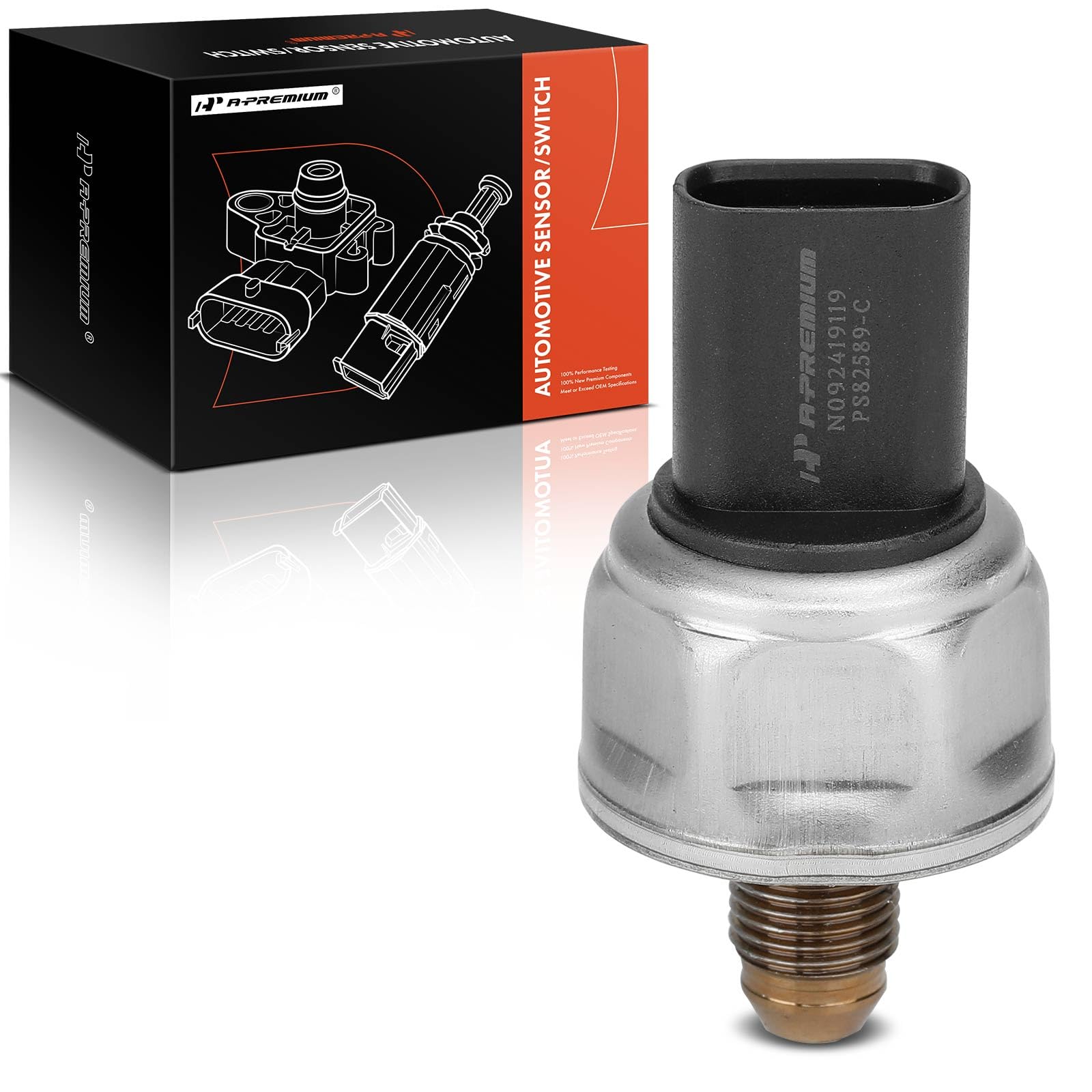 A-Premium Pressure Sensor Replacement for Chevrolet Camaro 2016 Cadillac XT5 2017-2018 ATS Buick CT6 GMC Canyon Lacrosse