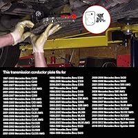 Vista 2 de Placa Conductora de Transmisión + Filtro + Junta + Adaptador de Enchufe para Mercedes-Benz 722.6 C230 C240 C280 C32 AMG Sprinter 2500 3500 E300 E320