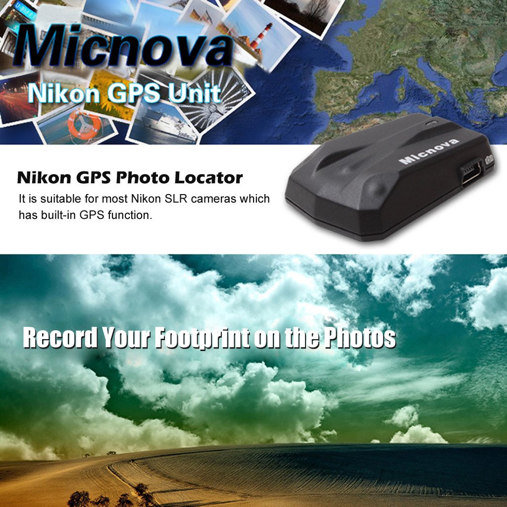 GPS-N Plus - Nueva versión Receptor GPS/Geo Localizador/Geotagger para cámara Nikon DSLR