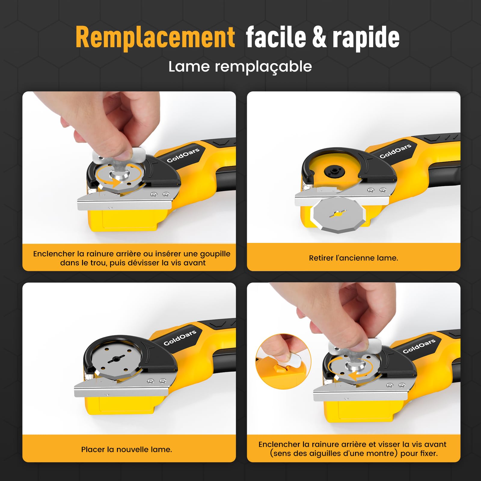 Cutter pour Carton, Cutter Électrique avec Batterie Rechargeable 4V 2000mAh, Épaisseur de Coupe de 6mm pour Carton, Boîtes et Loisirs Créatifs, Inclut une Lame Supplémentaire | 2000mAh, Épaisseur de Coupe 6mm, Pour Carton, Boîtes et Loisirs Créatifs, Incl