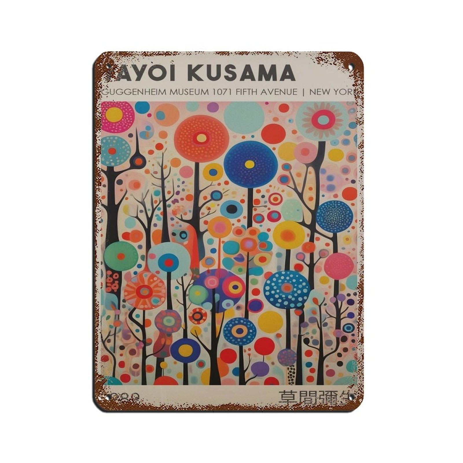 Japanese Art, Vintage Japanese Decor（1） Tin Sign Vintage Metal Pub Club Cafe Bar Home Wall Art Decoration Poster Retro 12x16inch(30x40cm)