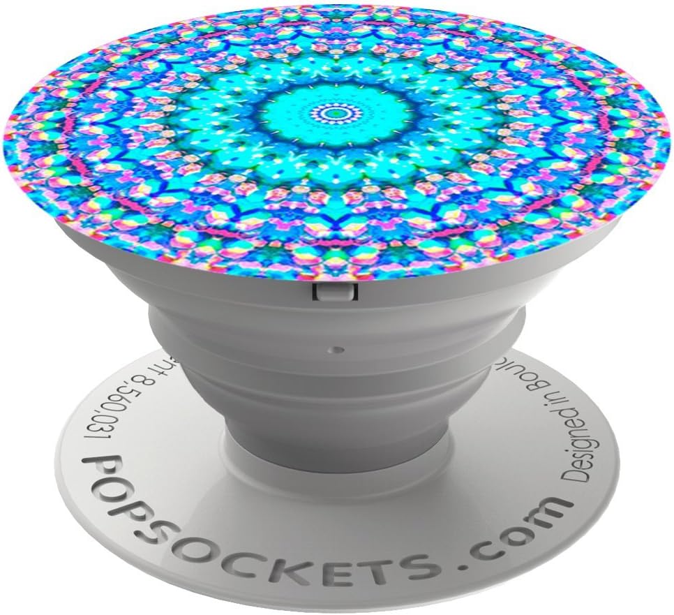 Alovez 6 Stück Handy Griffe Aquarellmuster - 360° Drehbarer Fingerhalter