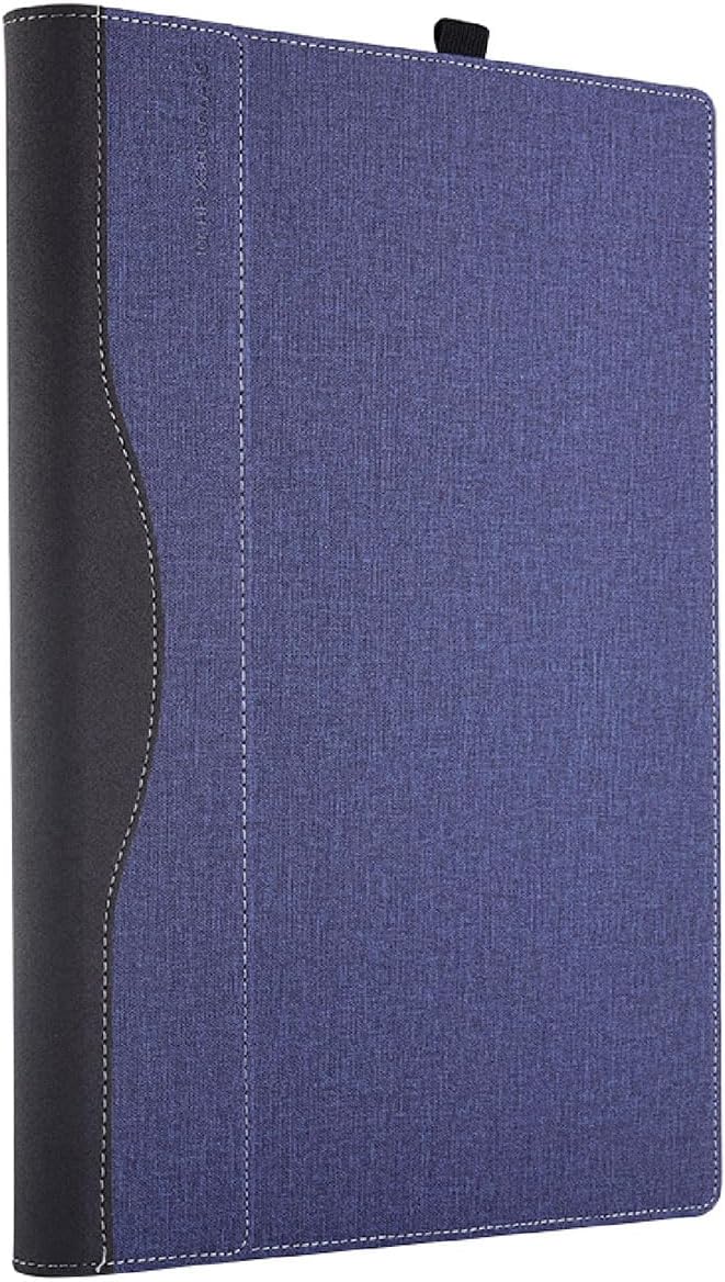 Laptop Case Cover for Lenovo ThinkPad E16 Gen1/ Gen2/ Gen3 2023-2025 16 inch [Do Check Model] Notebook Sleeve Computer Bag Protective PU Leather Shell (Blue) - Image 7