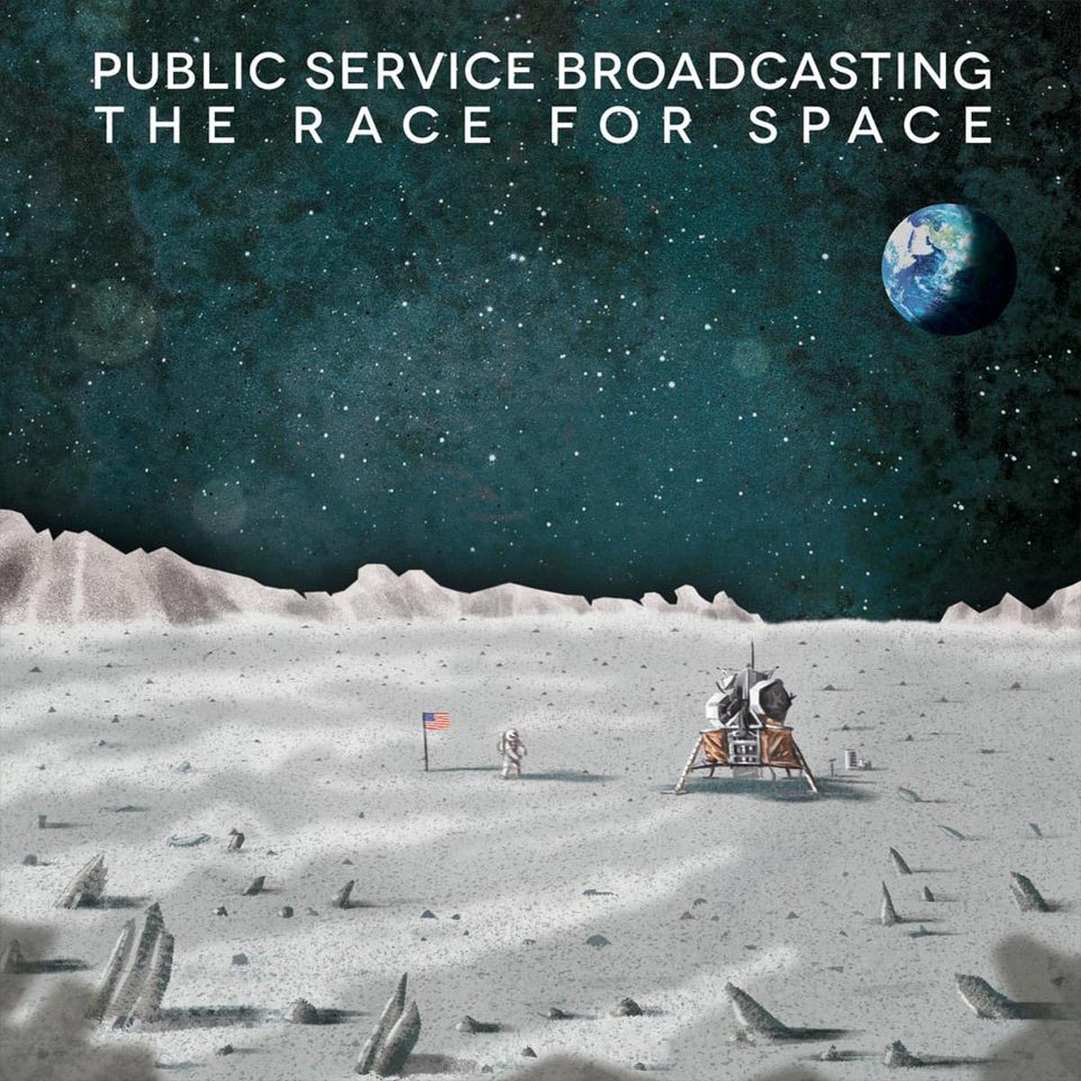 Public Service Broadcasting | The Race For Space | Black Vinyl LP