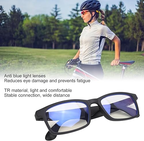 Miniatura 2 de Dpofirs Gafas inteligentes de audio Bluetooth, gafas para mujeres y hombres, sonido de oído abierto con micrófono y altavoz, lentes inteligentes