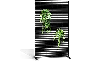 Outdoor Privacy Screen Freestanding | Stylish Privacy Solution for Outdoor Spaces