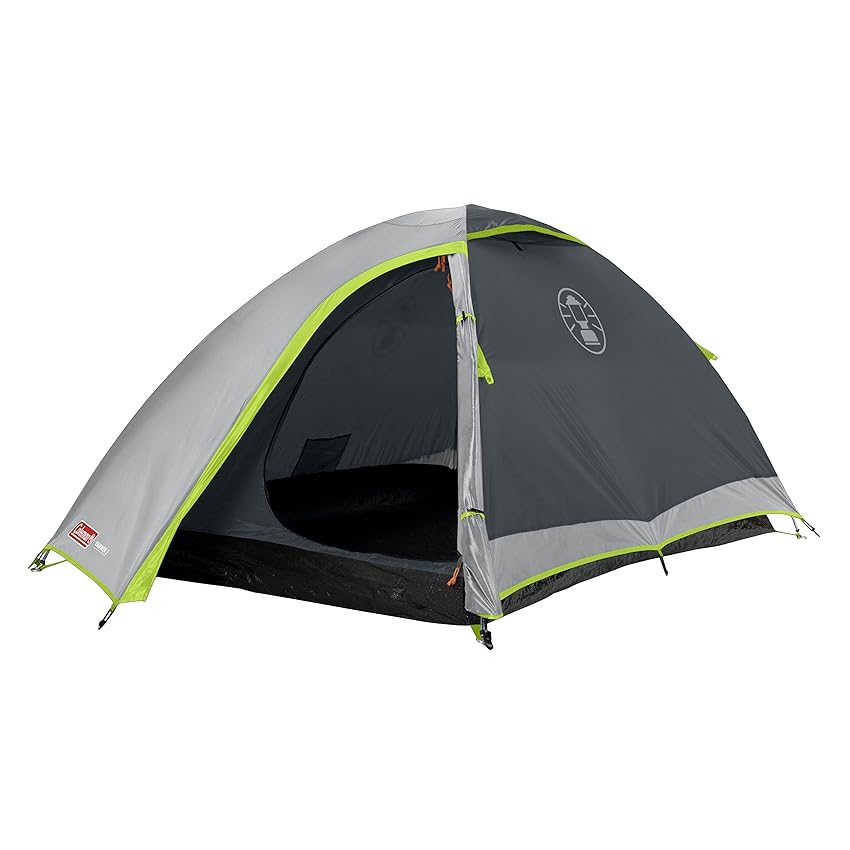 Coleman Darwin - Tenda a cupola compatta per 3 persone, leggera, per 3 persone, impermeabile, 100% impermeabile, per pavimenti cuciti, tenda da trekking Igloo compatta e leggera, montaggio veloce