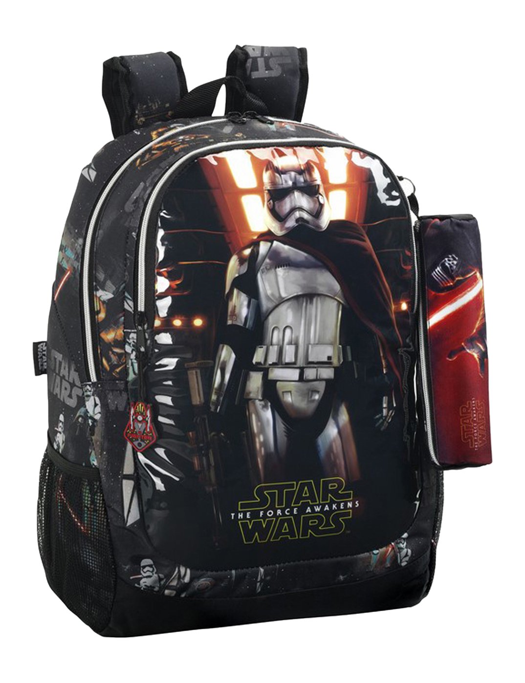 Star Wars VII: The Force Awakens Captain Phasma Backpack (Large, Black)