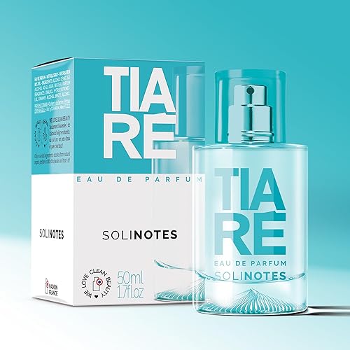 Miniatura 2 de SOLINOTES - Perfume Tiaré para mujer, Eau De Parfum, delicado aroma floral y relajante, fabricado en Francia, vegano, 1.7 onzas líquidas