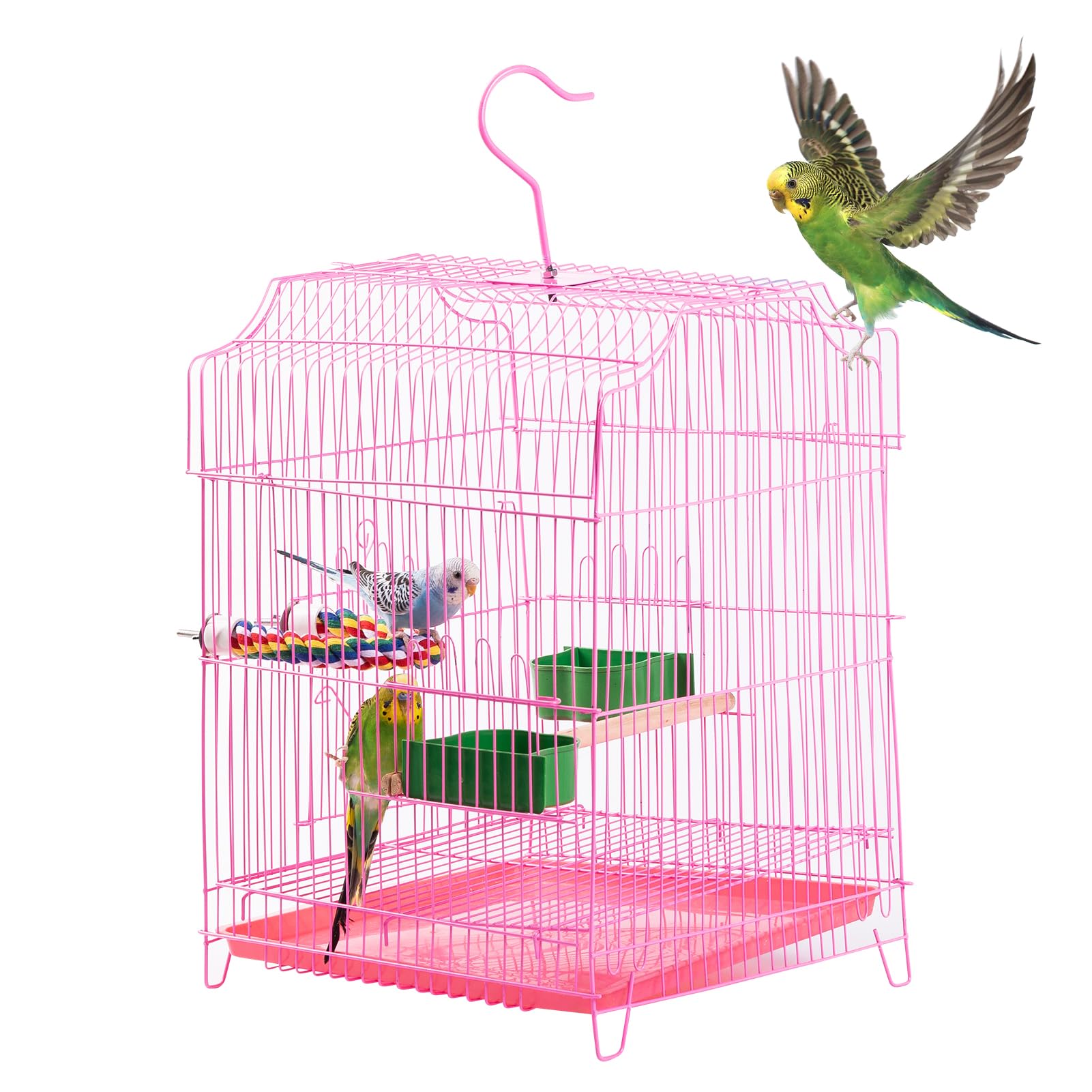 Pink Parakeets