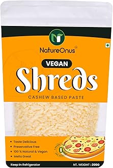 Sponsored Ad - Vegan Cheese Shreds | Plant-Based Cheese | Vegan Shredded Cheese | 100% Natural - 200Gms