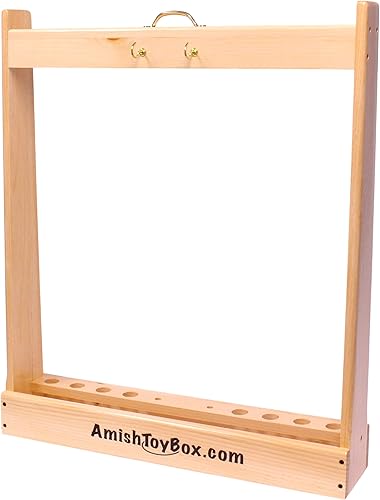 Miniatura 8 de Amish artesanía Deluxe 8 jugadores Croquet Juego, madera de arce
