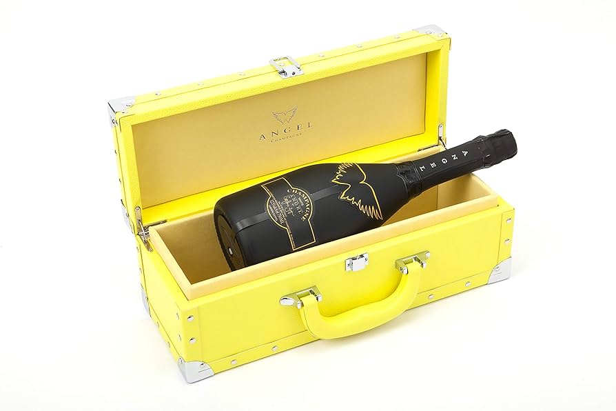 エンジェル シャンパーニュ イエロー NV 箱付き シャンパン Amazon.co.jp: ANGEL CHAMPAGNE NV Brut HALO Yellow エンジェル