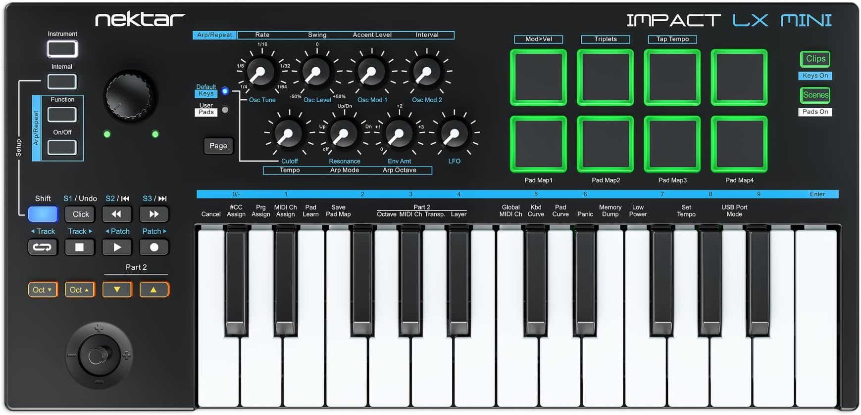 Impact LX Mini, Black