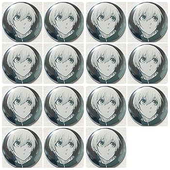 Amazon.co.jp: ブルーロック ブルロ 原画展 推しキャラバッジ 缶