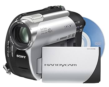 Sony Digital Handycam 120倍ズーム Amazon.com : Sony DCR-DVD108 DVD Handycam Camcorder with 40x