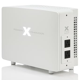 Voltage & Frequency Converter & Transformer - Step-Down 220V 50Hz to 120V 60Hz - Continuous Power, Smart Protection Features, Pure Sine Wave Output PowerXchanger