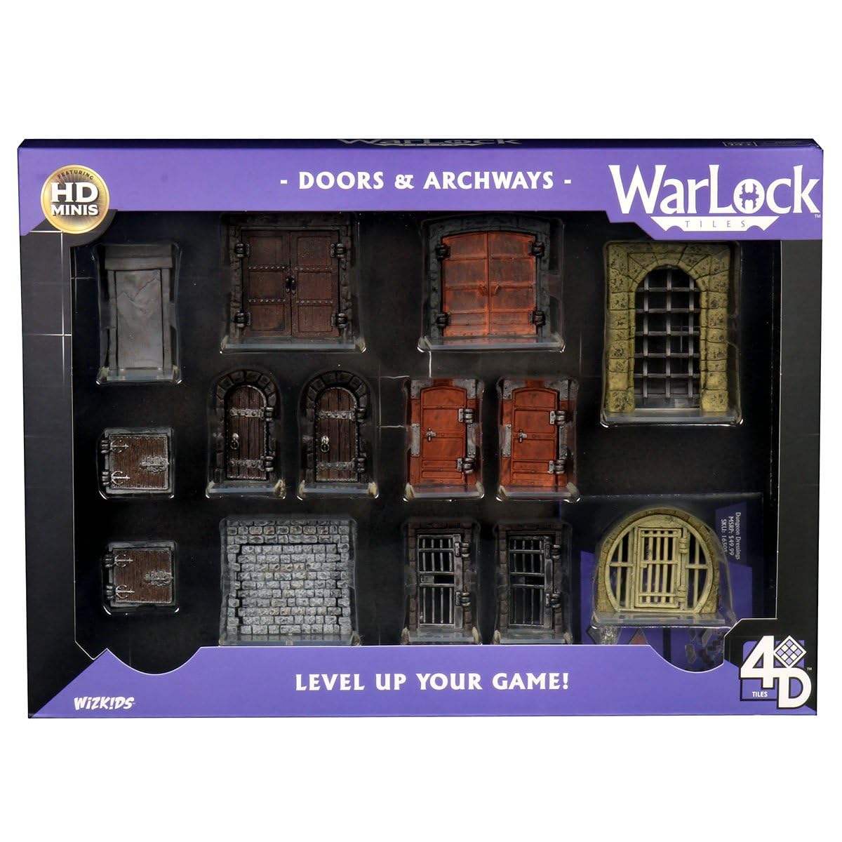 Warlock Tiles: Accessory – Doors & Archways