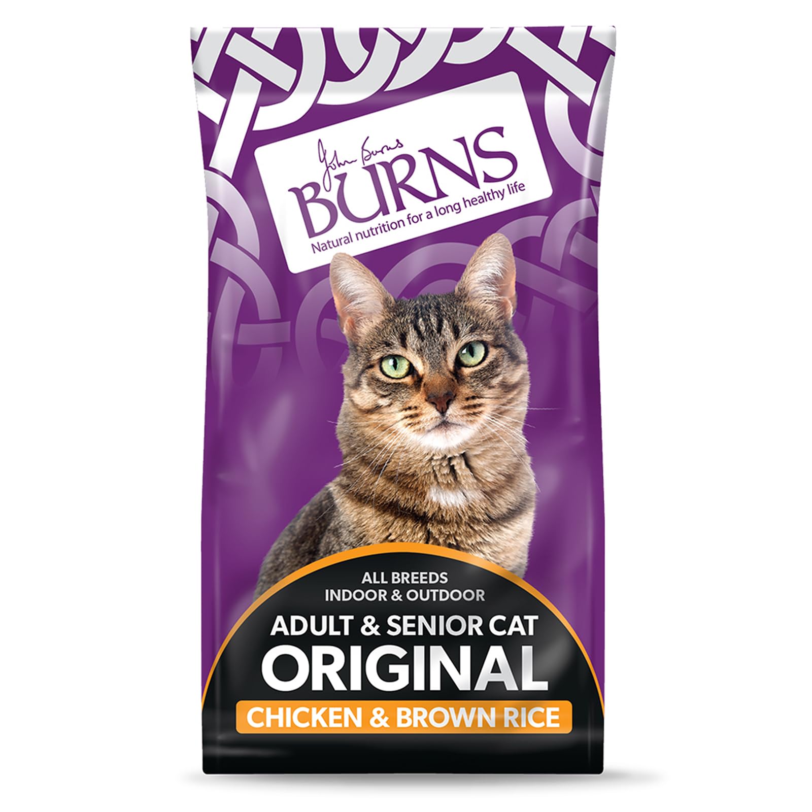 Burns Original Chicken And Rice Adult And Senior Cat Food - Brown 1.5Kg