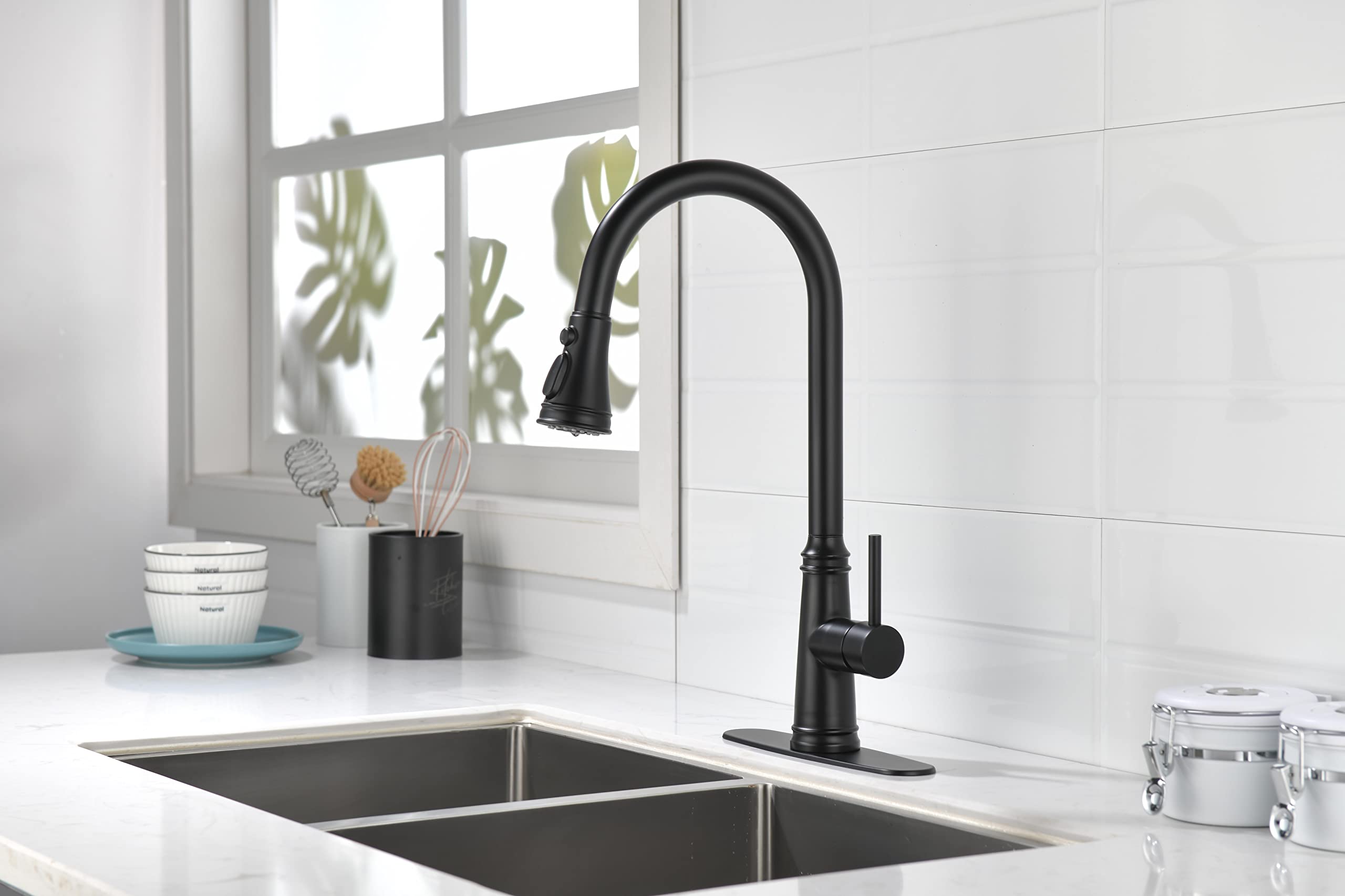 ZYCHSJXA Touch Kitchen Faucet with Pull Down Sprayer