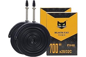 2 Pcs 700x23C/25C/28C/32C Presta Bike Tube