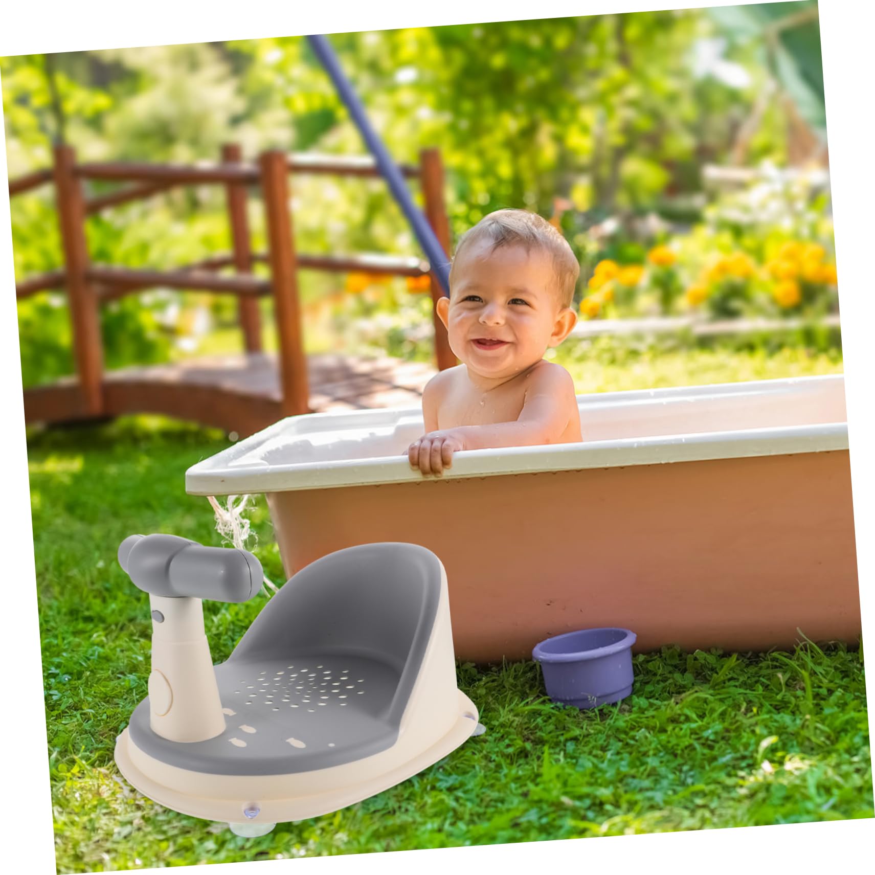 Asiento De Baño Para Ergonómico Con Base Antideslizante Cómodo Asiento De Bañera Para Bebés De Para Uso Bañera
