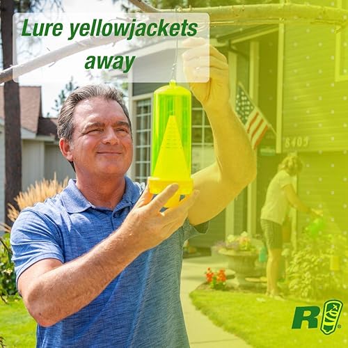 Miniatura 5 de RESCUE! Yellowjacket Attractant - para trampas reutilizables para chaqueta amarilla RESCUE! - Suministro para 4 semanas - Paquete de 20