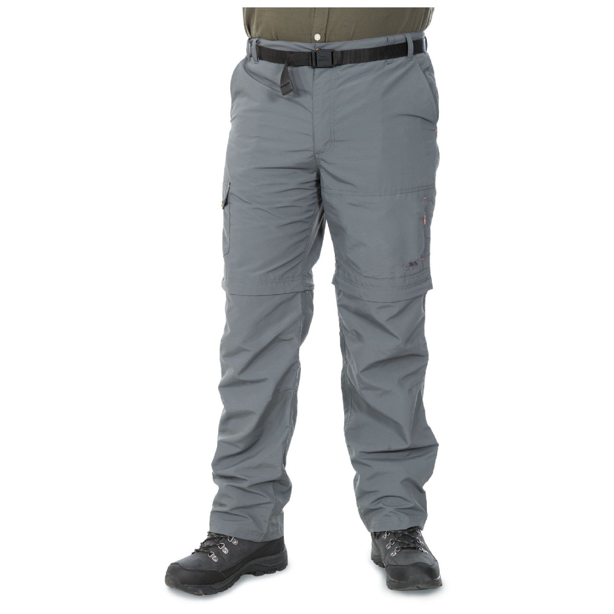 Trespass Men's Rynne Moskitophobia Hiking Trousers - Carbon - Carbon - S - 100% Polyamide